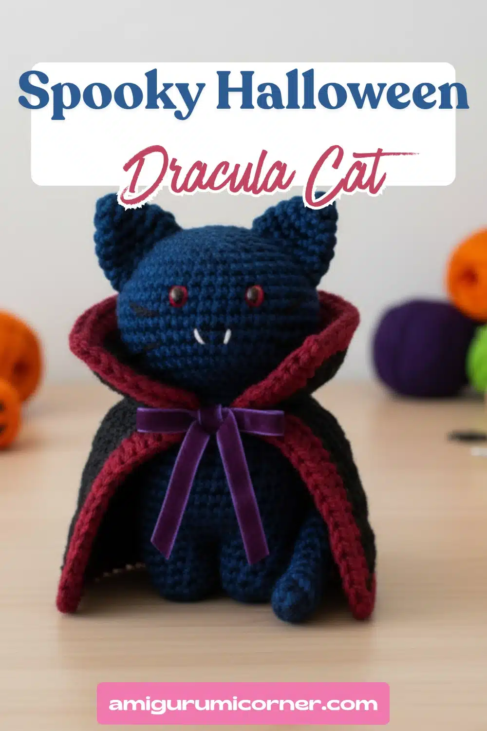 Dracula Cat Pattern