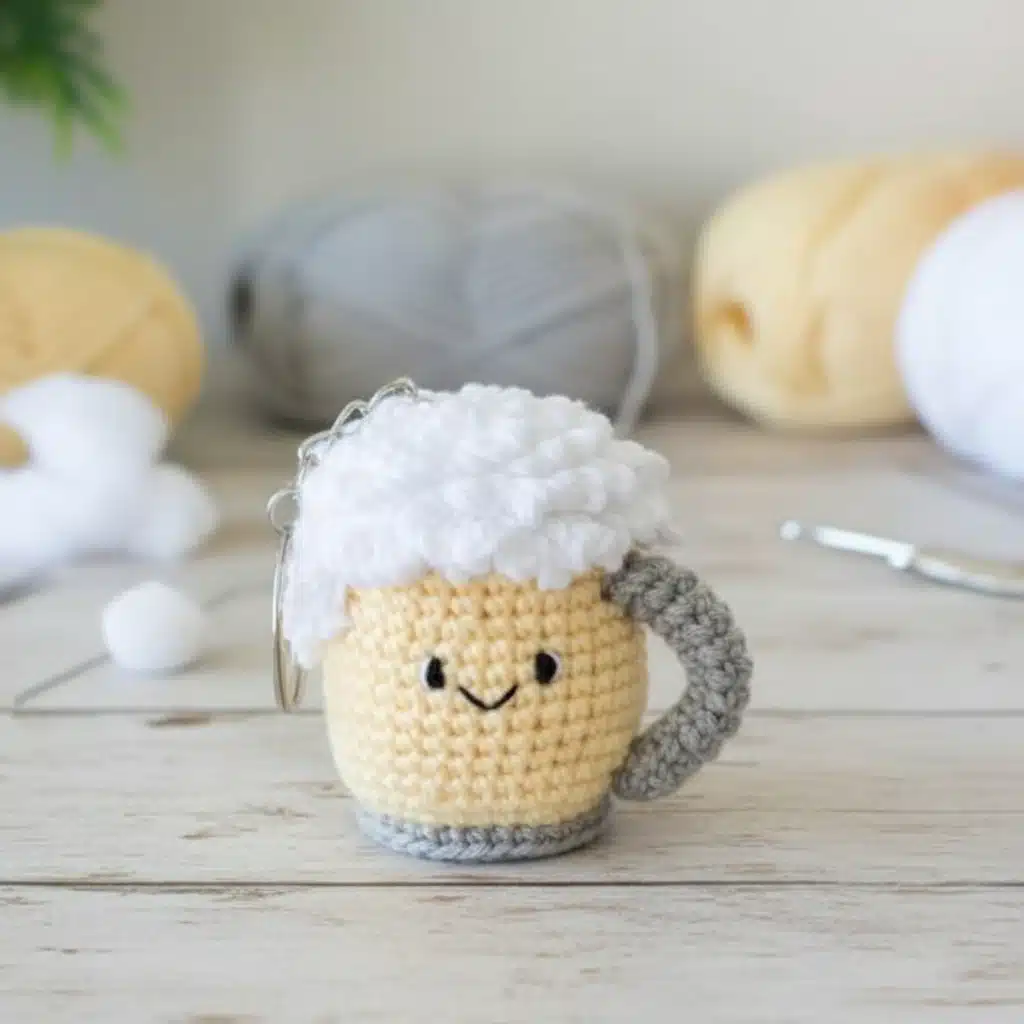 adorable-crochet-beer-mug-keychain-pattern