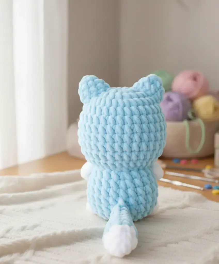 No-Sew Crochet Cat Pattern