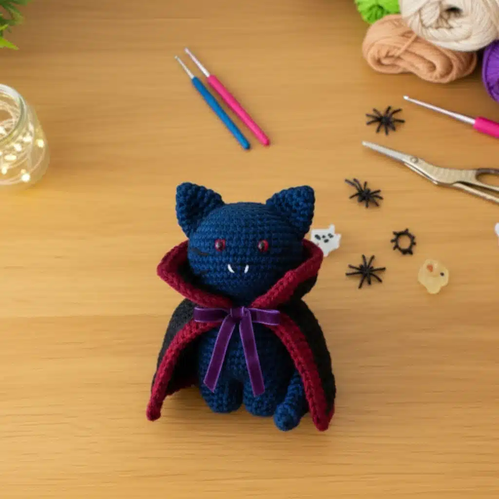 Dracula Cat Pattern