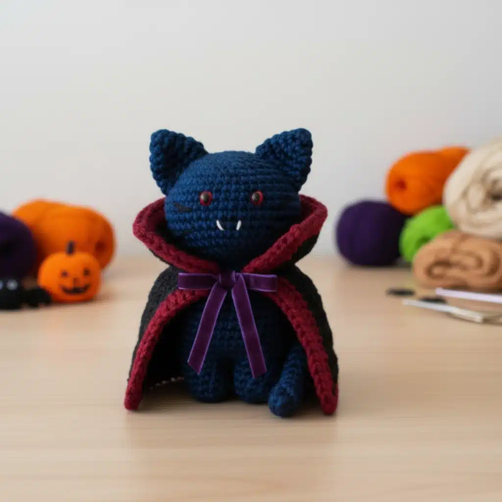 Dracula Cat Pattern