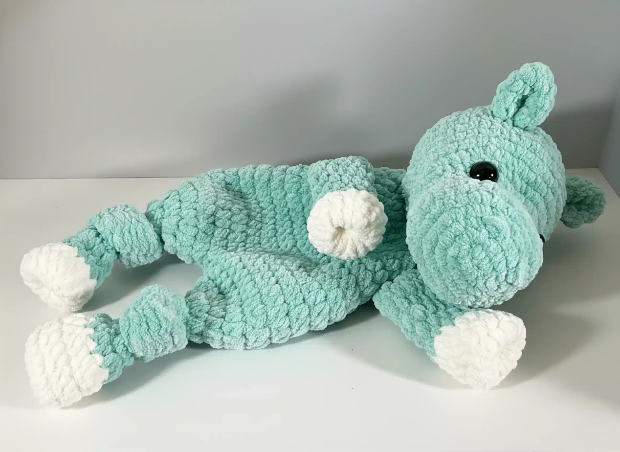 Crochet Hippo Lovey Pattern Crochet Hippo Lovey Pattern