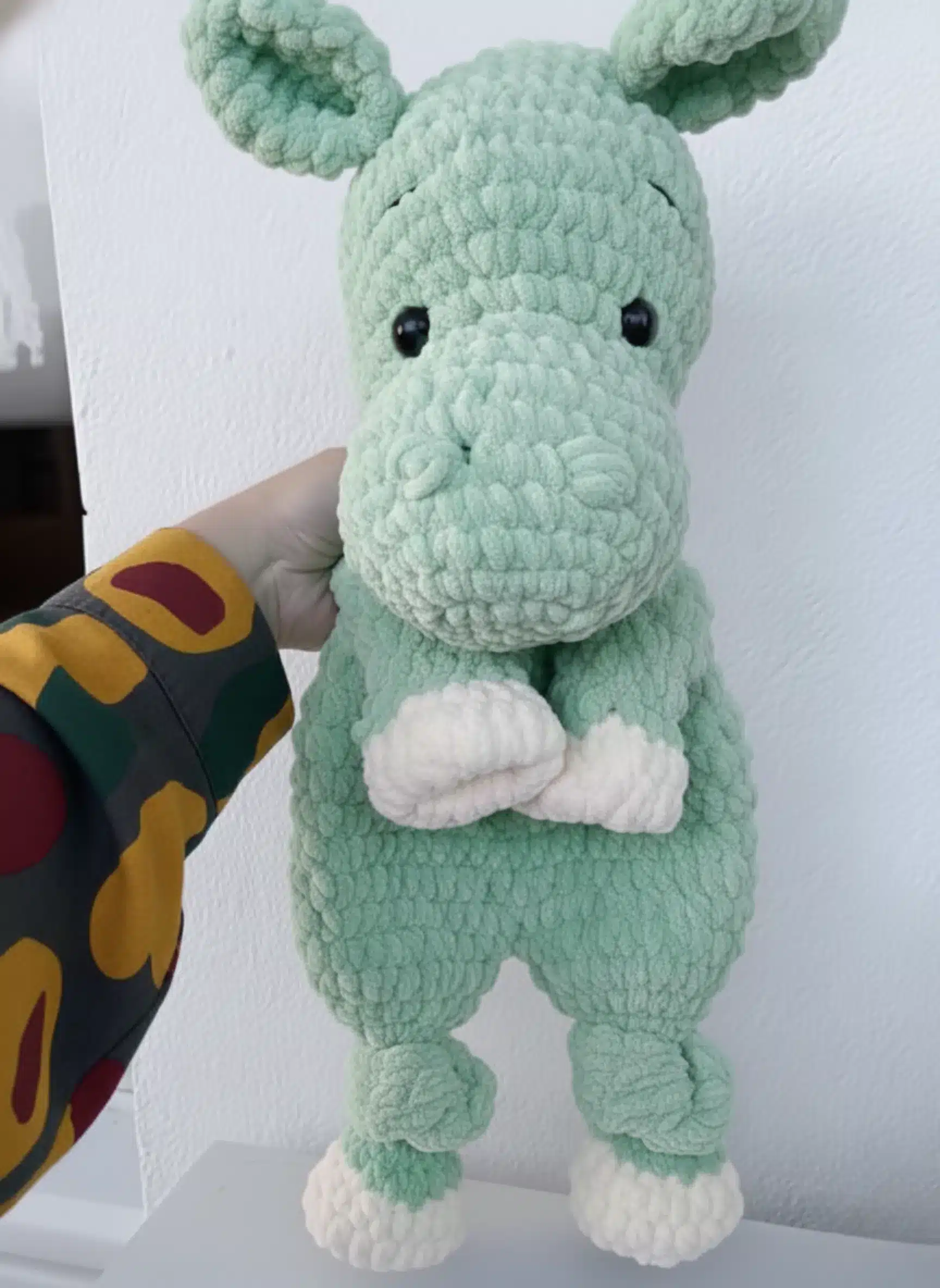 Crochet Hippo Lovey Pattern