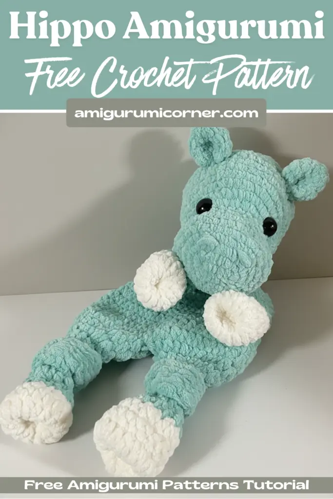 Crochet Hippo Lovey Pattern