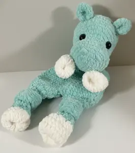 Crochet Hippo Lovey Pattern