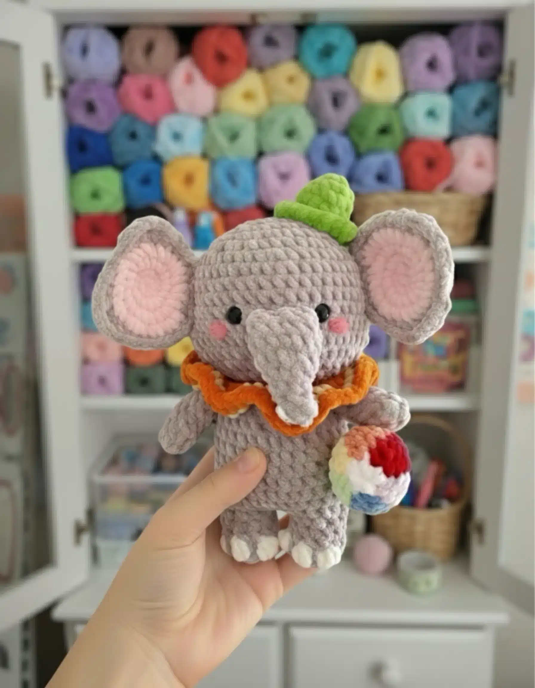 Elephant Family Amigurumi