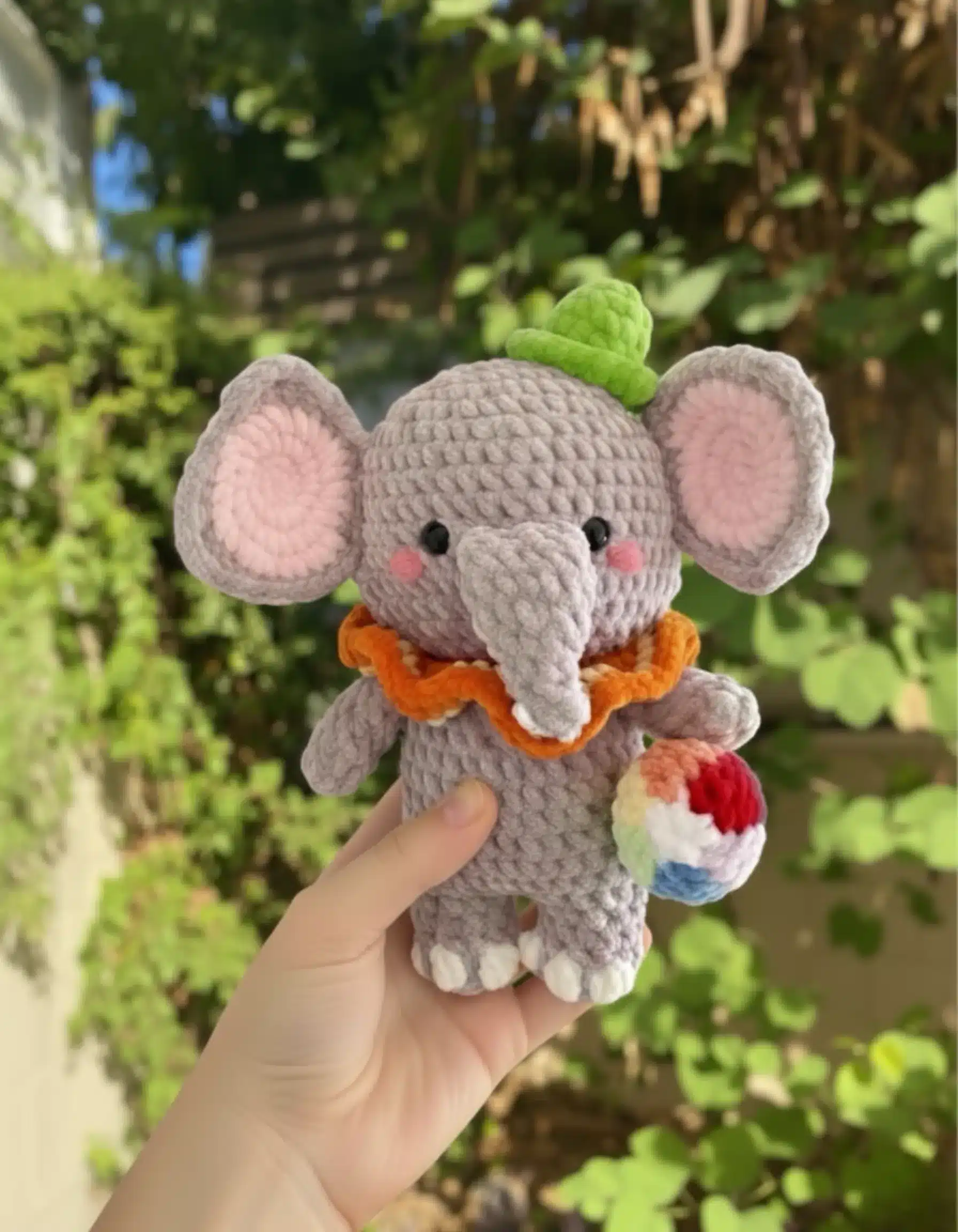 Elephant Family Amigurumi