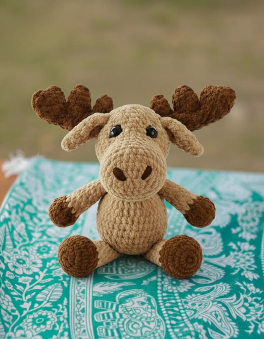 Manny Moose Amigurumi