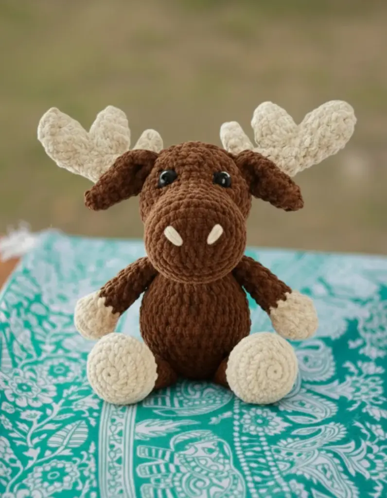 Manny Moose Amigurumi