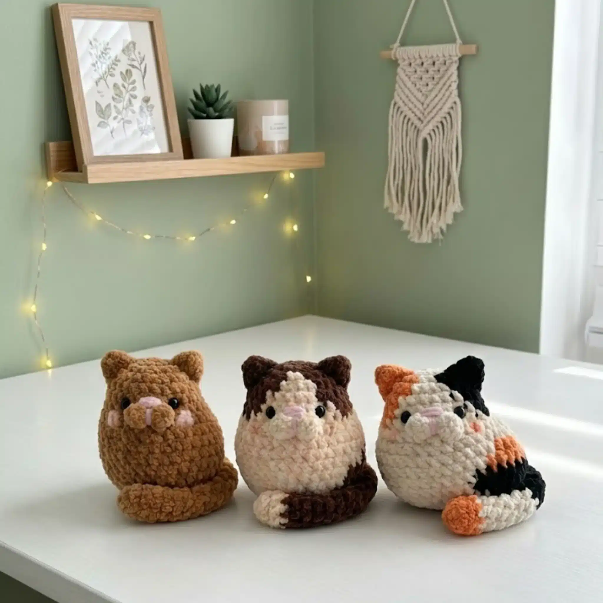 Crochet cat pattern
