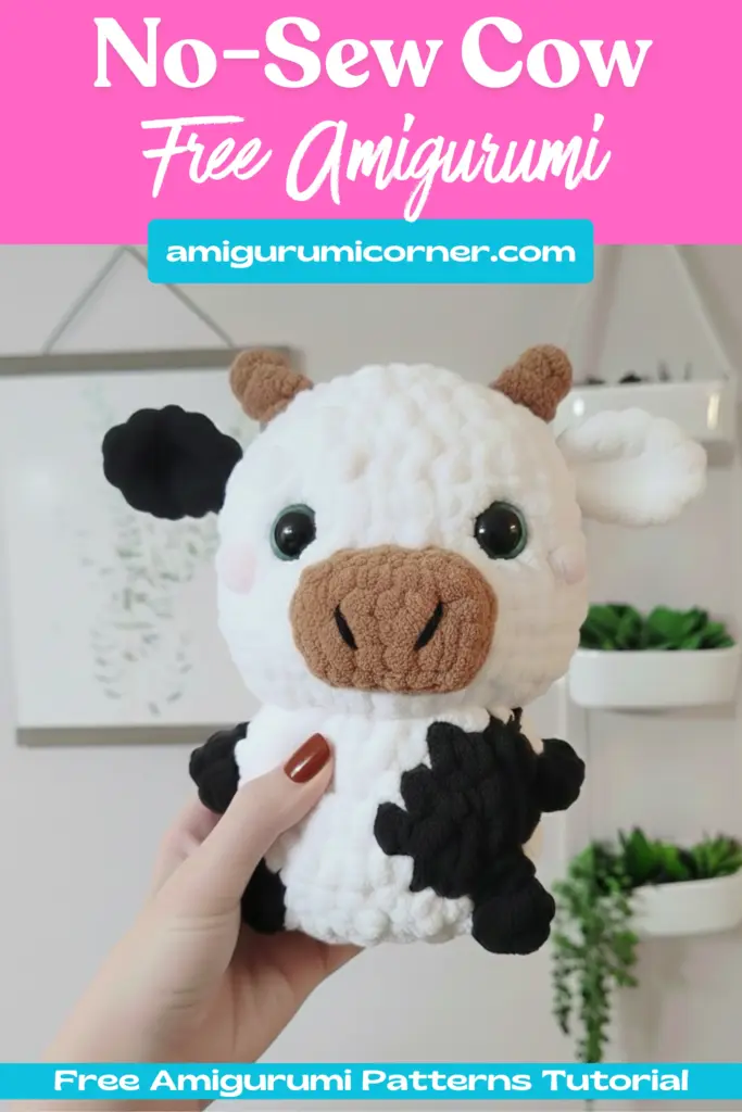 No-Sew Cow