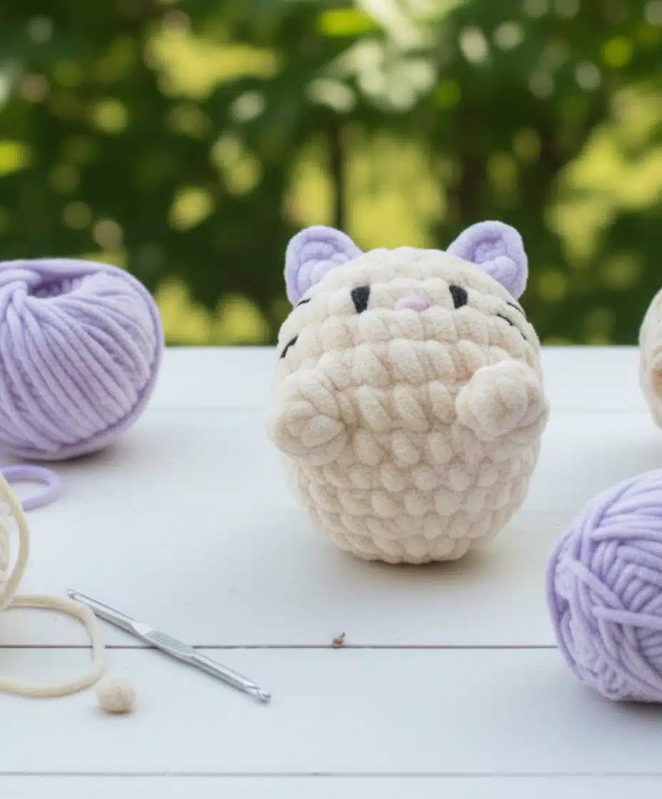 No-Sew Crochet Cat Pattern