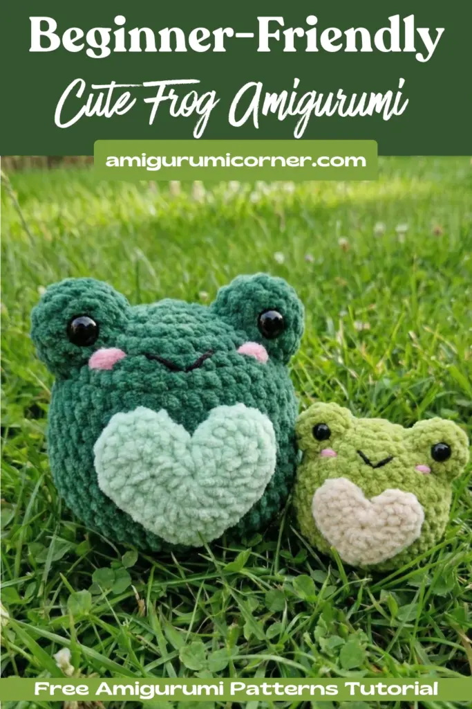 frog amigurumi pattern