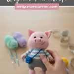 Kenny the Pig amigurumi