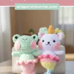 Mermaid Froggy & Unimeow Amigurumi