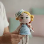 Mini Amigurumi Doll