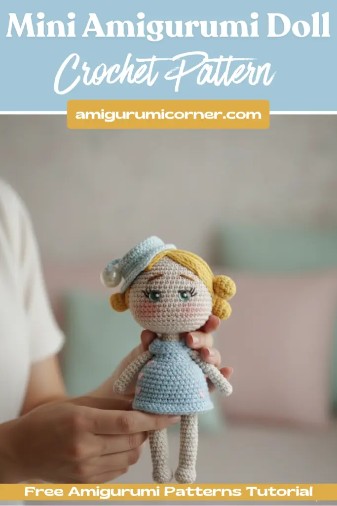 Mini Amigurumi Doll