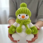 Snowman amigurumi pattern