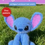 Blue Alien Amigurumi