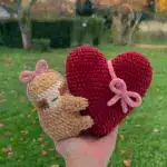 Valentine's Sloth Crochet Pattern