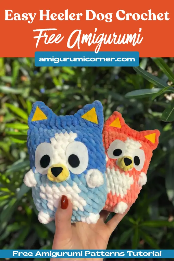 No-Sew Heeler Amigurumi