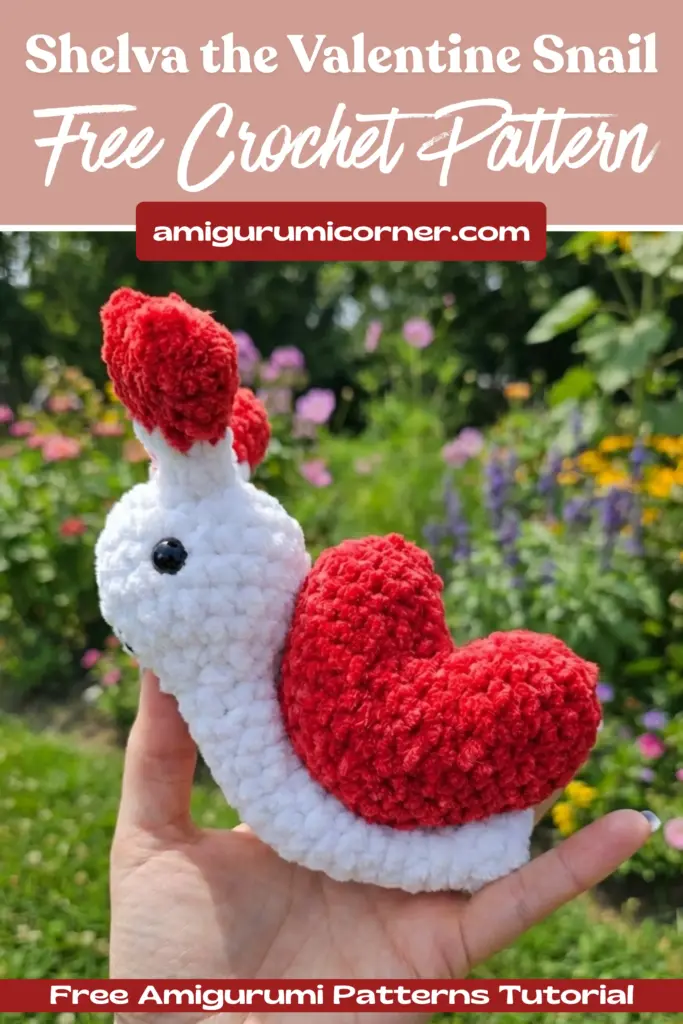 Shelva the Valentine Snail