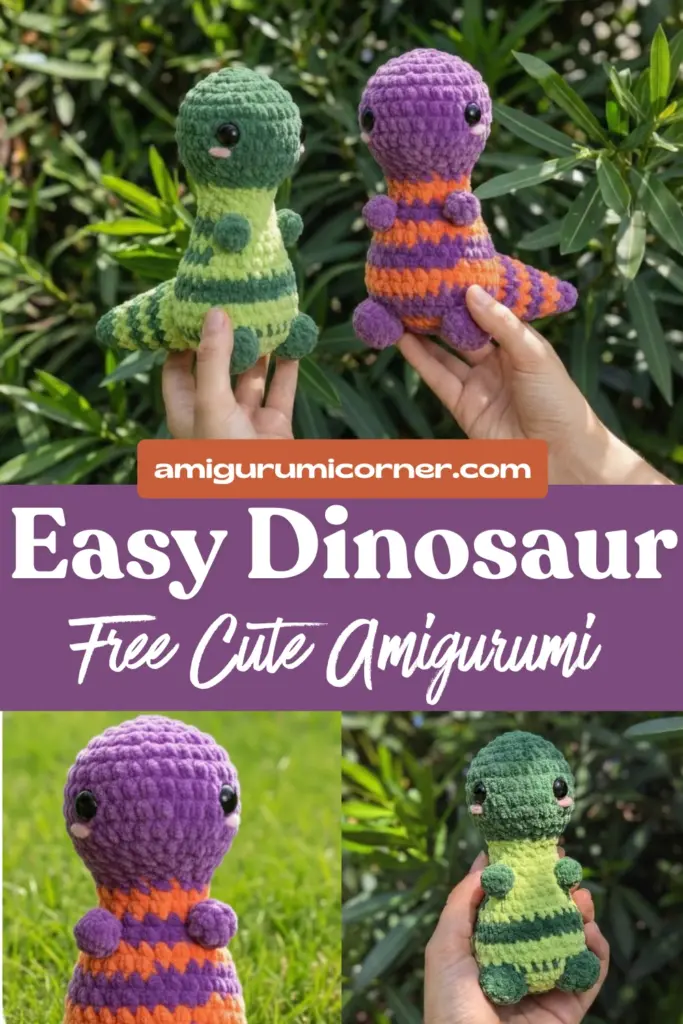 Crochet Dinosaur Pattern