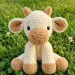 Velvet Yarn Cow Amigurumi