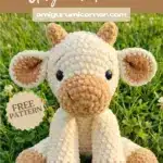 Velvet Yarn Cow Amigurumi