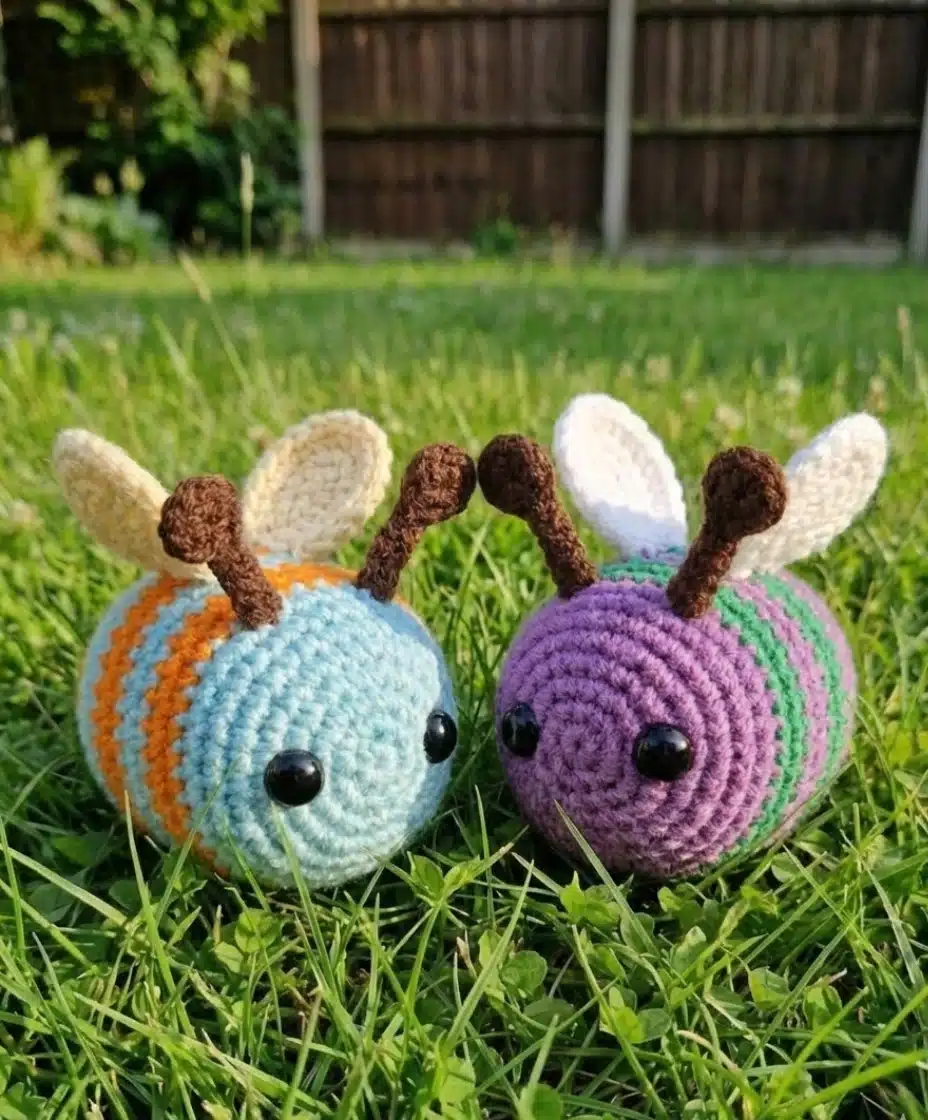 crochet bee