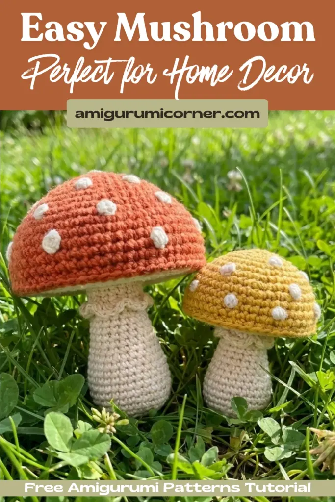 Fly Agaric Mushroom Crochet
