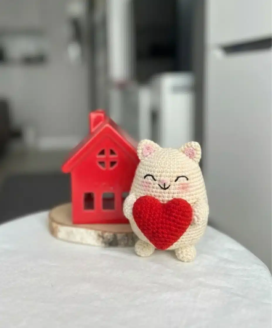 Valentine's Day Kitten