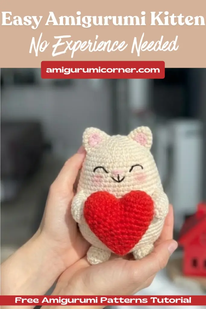 Valentine's Day Kitten