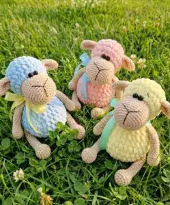Plush Sheep Amigurumi Pattern