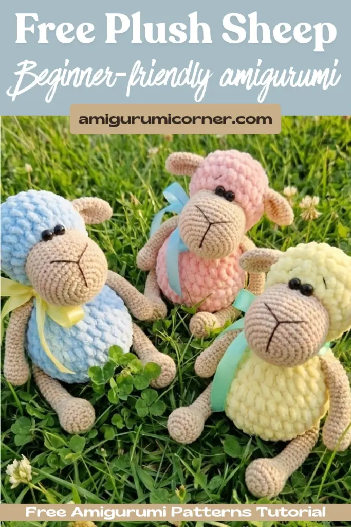 Plush Sheep Amigurumi Pattern
