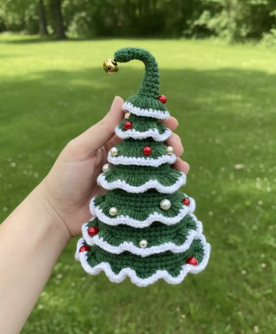 Gingerbread Christmas Tree Amigurumi