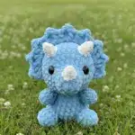No-Sew Triceratops