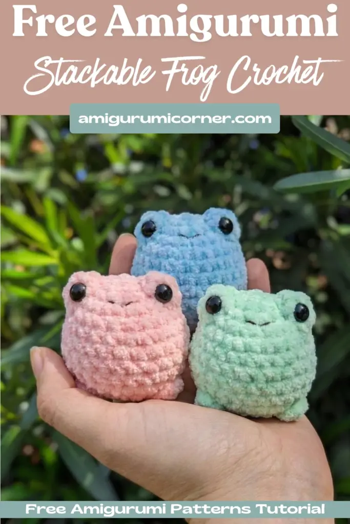 Stackable Frogs Pattern