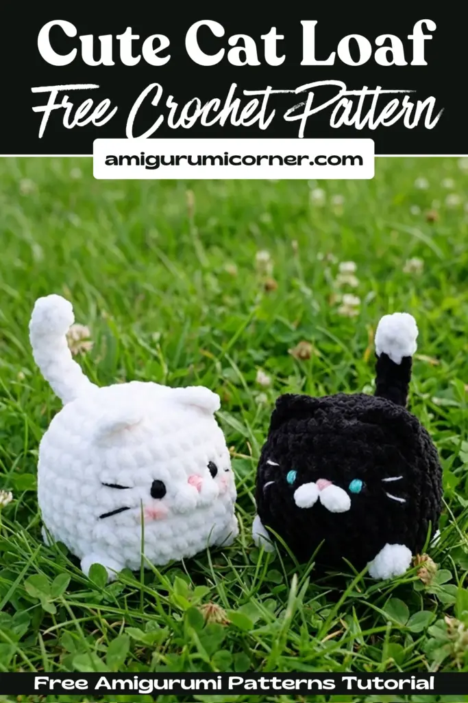 crochet cat loaf pattern