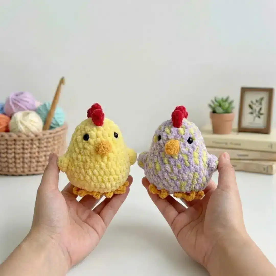 Crochet chicken pattern