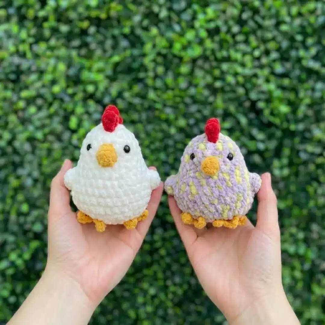 Crochet chicken pattern