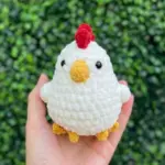 Crochet chicken pattern