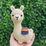 Llama amigurumi pattern