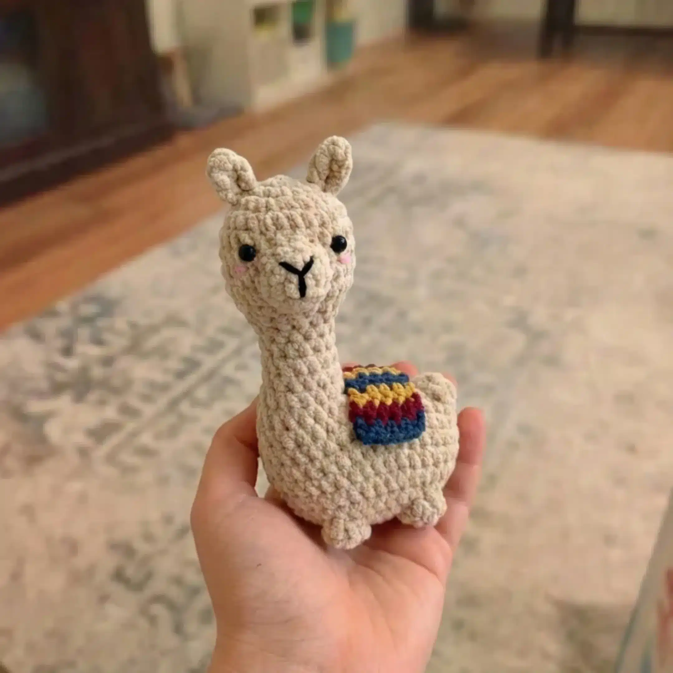 Llama amigurumi pattern