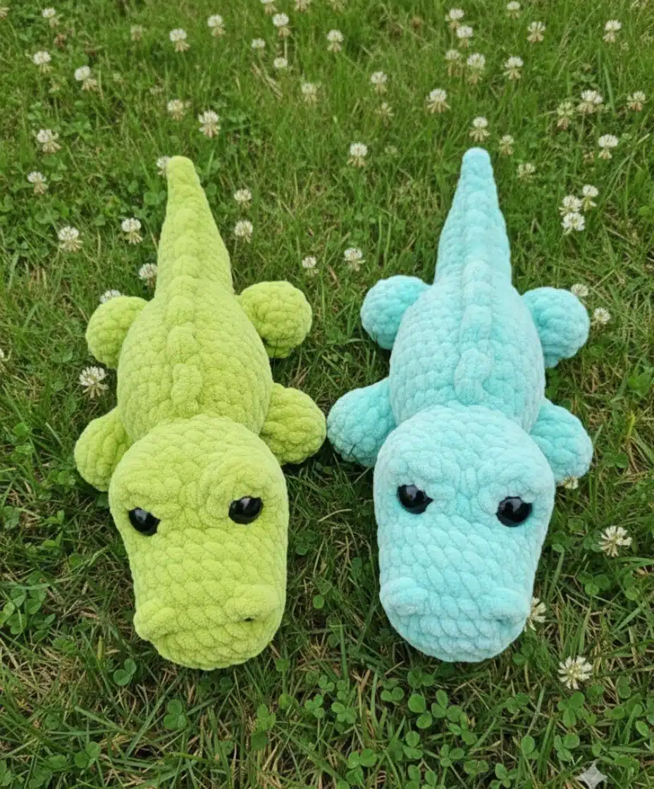 Chompers Crochet Alligator