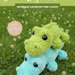 Chompers Crochet Alligator