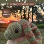 crochet snake pattern