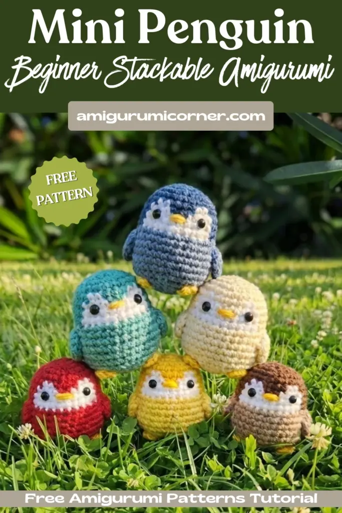 Mini Stackable Chubby Penguin