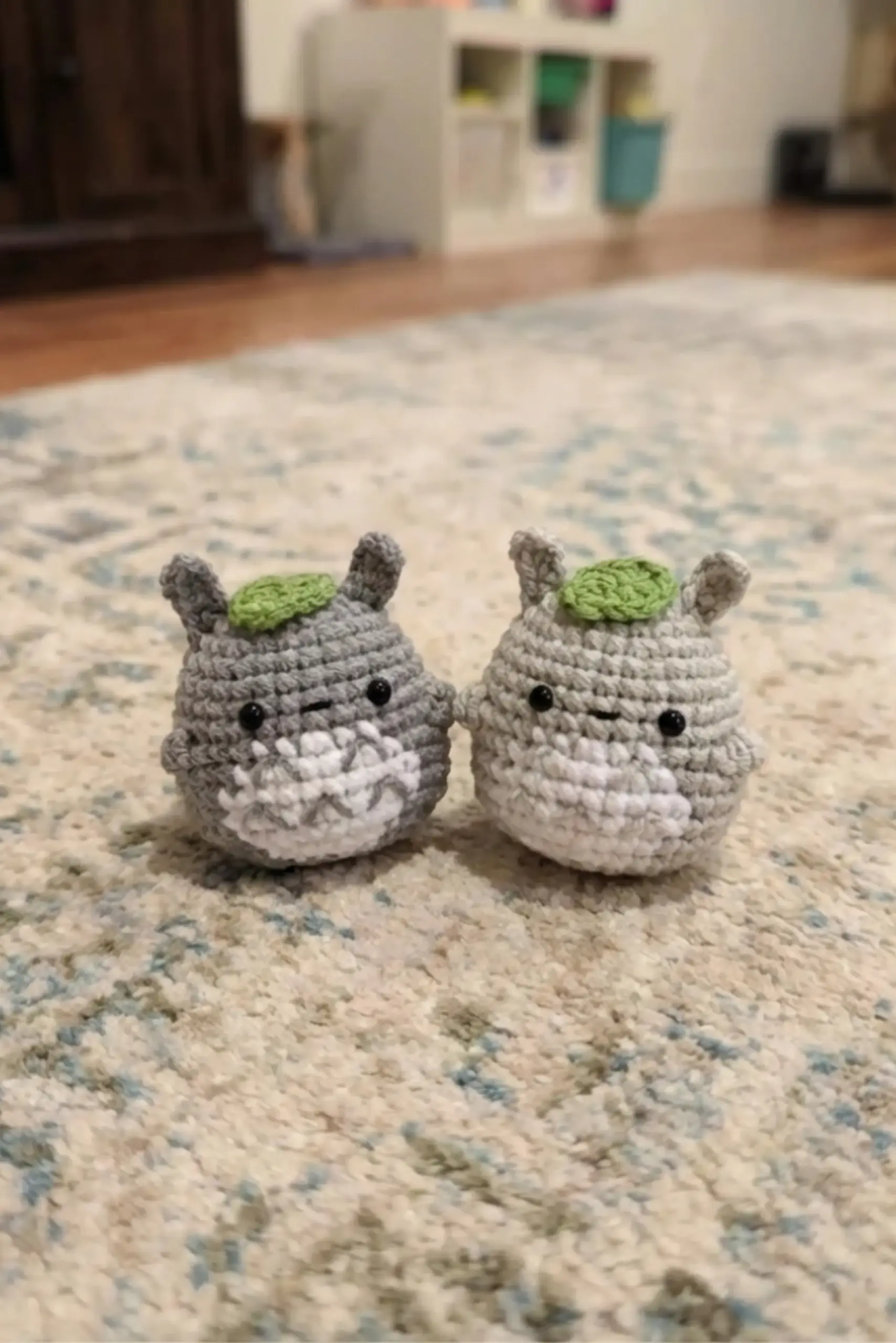 mini totoro crochet pattern