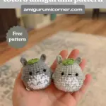 mini totoro crochet pattern